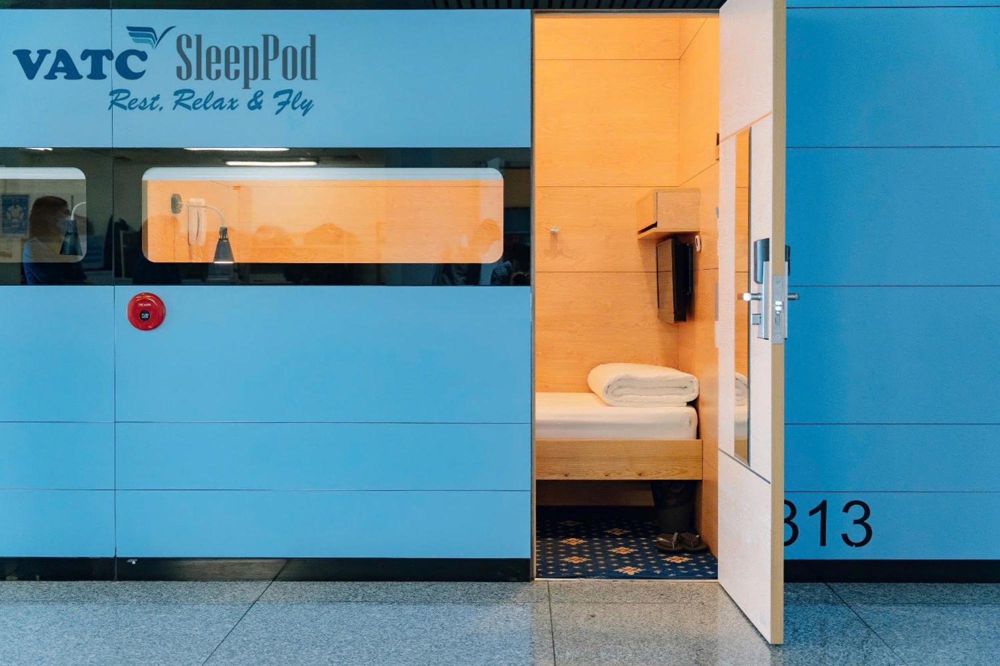 Hotel Vatc Sleep Pod Terminal 2 Noi Bai Exterior foto