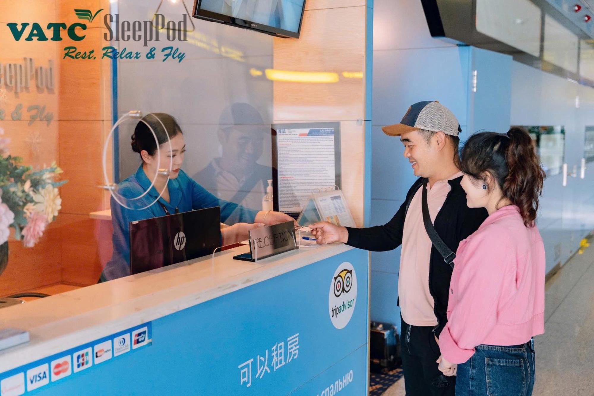 Hotel Vatc Sleep Pod Terminal 2 Noi Bai Exterior foto