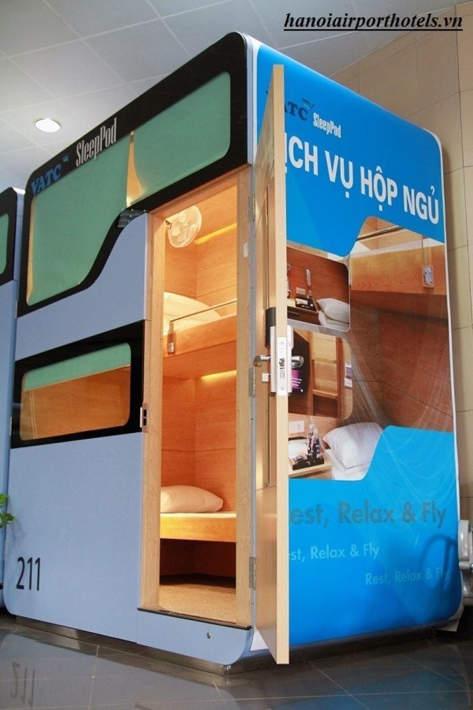 Hotel Vatc Sleep Pod Terminal 2 Noi Bai Exterior foto